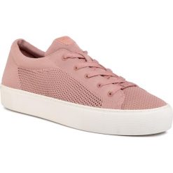 Tenisówki UGG - W Zilo Knit 1108869 Lss. Różowe półbuty damskie Ugg, bez wzorów, z gumy, bez obcasa, na płaskiej podeszwie, bez zapięcia. Za 429,00 zł.