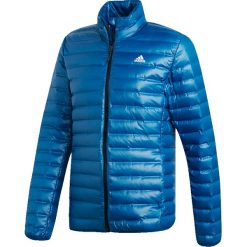 Adidas Varilite Down Jacket DX0783. Niebieskie kurtki męskie Adidas, s, bez wzorów, z poliesteru, bez kaptura. W wyprzedaży za 299,99 zł.