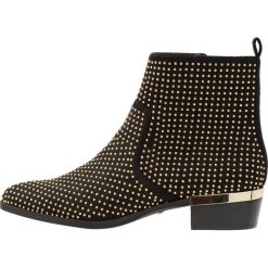 Botki damskie lity: Juicy Couture ELEONOR Botki kowbojki i motocyklowe black