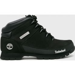 Timberland - Buty Euro Sprint Hiker. Czarne buty trekkingowe męskie Timberland, ze skóry, na sznurówki, outdoorowe. W wyprzedaży za 579,90 zł.