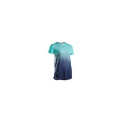 Koszulka tenisowa Light 990 damska. Różowe t-shirty damskie ARTENGO, m, bez wzorów, z poliesteru, bez kołnierzyka, bez rękawów, bez kaptura, tenisowe. Za 59,99 zł.