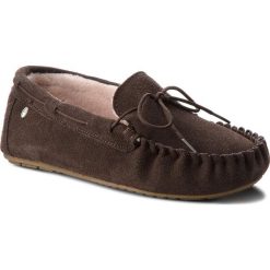Kapcie EMU AUSTRALIA - Amity Teens T11445 Chocolate. Pomarańczowe sandały dziewczęce EMU Australia, z wełny, bez zapięcia. W wyprzedaży za 199,00 zł.