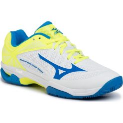 Buty MIZUNO - Wave Exceed Tour 2 Cc 61GC167225 Biały Kolorowy. Białe buty sportowe męskie Mizuno, ze skóry ekologicznej, bez zapięcia, tenisowe, mizuno wave. W wyprzedaży za 459,00 zł.