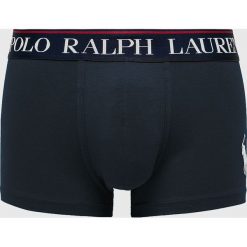 Polo Ralph Lauren - Bokserki. Niebieskie bokserki męskie Polo Ralph Lauren, bez wzorów, z elastanu. W wyprzedaży za 99,90 zł.