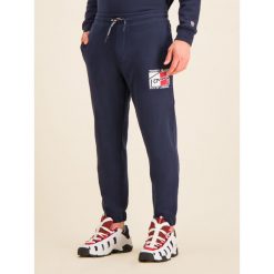 Spodnie dresowe Tommy Jeans Tjm Graphic DM0DM07533. Niebieskie jeansy męskie Tommy Jeans, xxl, bez wzorów. W wyprzedaży za 279,00 zł.