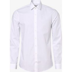Calvin Klein - Koszula męska – Two Ply, biały. Białe koszule męskie Calvin Klein, m, z haftami, biznesowe, bez kołnierzyka, bez rękawów. Za 299,95 zł.
