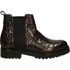 Botki - 9579 CO-CO BO. Brązowe botki damskie skórzane marki Venezia. Za 249,00 zł.