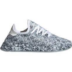 Adidas Originals Deerupt Runner Tenisówki Biały Szary. Szare trampki i tenisówki damskie adidas Originals, bez wzorów, z materiału, bez zapięcia. Za 430,95 zł.