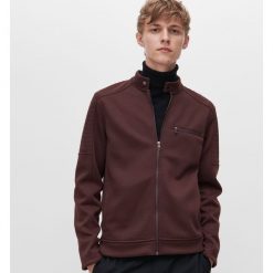 Rozpinana bluza ze stójką -. Bluzy męskie Reserved, s, bez wzorów, ze stójką, bez rękawów, bez kaptura. Za 139,99 zł.