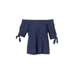 Bluzki Roxy CARRIBEAN MOOD. Niebieskie bluzki damskie Roxy, s, bez wzorów, bez kołnierzyka, bez rękawów. Za 159,20 zł.