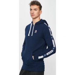 Reebok Classic - Bluza. Niebieskie bluzy męskie Reebok Classic, s, z nadrukiem, z elastanu, z kapturem, bez rękawów, z kapturem. W wyprzedaży za 179,90 zł.