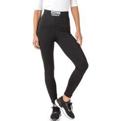 Adidas Originals Legginsy Czarny. Czarne spodnie damskie adidas Originals, bez wzorów, z elastanu. Za 145,95 zł.