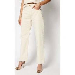 Jeansy Straight Leg Victoria Victoria Beckham 2220DJE001077A. Brązowe jeansy damskie Victoria Victoria Beckham. W wyprzedaży za 899,00 zł.