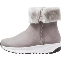 Botki damskie lity: Buffalo Botki na platformie grey