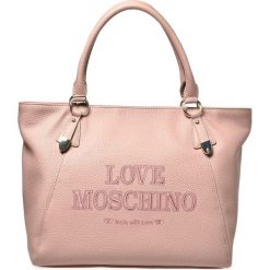 Love Moschino Torebka JC4285-PP08-KN0-000 różowa. Różowe torebki klasyczne damskie Love Moschino, bez wzorów, eleganckie, bez dodatków. Za 869,00 zł.