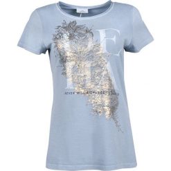 Deha Koszulka damska z krótkim rękawem B84150 Dusty Blue (rozmiar XS). Niebieskie koszulki damskie Deha, na co dzień, xs, bez wzorów, wakacyjne, bez kołnierzyka, z krótkim rękawem. W wyprzedaży za 113,00 zł.