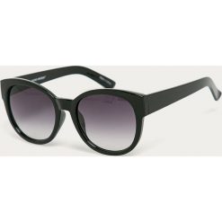 Vero Moda - Okulary przeciwsłoneczne. Pomarańczowe okulary przeciwsłoneczne damskie Vero Moda, okrągłe. Za 69,90 zł.