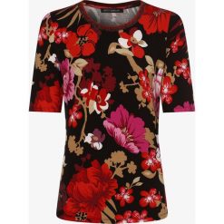 Betty Barclay - T-shirt damski, czarny. Czarne t-shirty damskie Betty Barclay, w kwiaty, glamour, bez kołnierzyka. Za 119,95 zł.