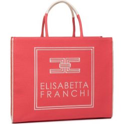 Torebka ELISABETTA FRANCHI - BS-01A-01E2-V289 Pompeimo/Burro J47. Różowe torebki klasyczne damskie z materiału. Za 1299,00 zł.