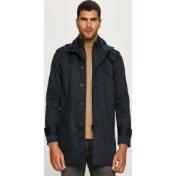 Selected - Płaszcz. Niebieskie płaszcze męskie Selected, s, bez wzorów, z elastanu, bez kaptura. Za 599,90 zł.