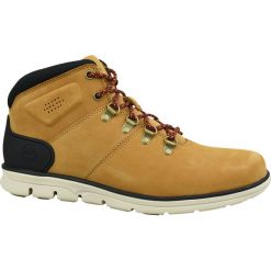 Timberland Bradstreet Hiker A26YZ buty trekkingowe, buty zimowe męskie pomarańczowe 42. Pomarańczowe trapery męskie Timberland, na zimę, ze skóry, za kostkę, na sznurówki. W wyprzedaży za 439,99 zł.