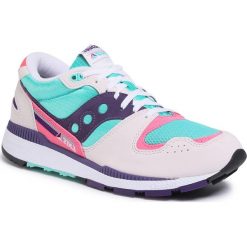 Sneakersy SAUCONY - Azura S70437-35 Wht/Teal/Ind. Brązowe sneakersy męskie Saucony, bez wzorów, z materiału, bez zapięcia. W wyprzedaży za 359,00 zł.