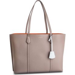 Torebka TORY BURCH - Perry Triple-Compartment Tote 53245 Gray Heron 082. Szare torebki klasyczne damskie Tory Burch, bez wzorów, ze skóry, klasyczne, bez dodatków. Za 1569,00 zł.