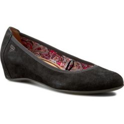 Creepersy damskie: Półbuty TAMARIS - 1-22421-26 Black Suede 004