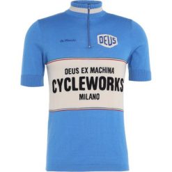 De Marchi CLASSIC Sweter blue. Niebieskie koszulki sportowe męskie De Marchi, m, z bawełny. W wyprzedaży za 575,20 zł.