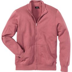Bluza rozpinana bonprix jeżynowy. Fioletowe bejsbolówki męskie bonprix, l, z dresówki. Za 44,99 zł.