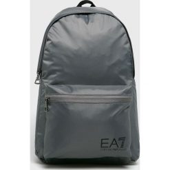 EA7 Emporio Armani - Plecak. Szare plecaki męskie EA7 Emporio Armani, w paski, z materiału. W wyprzedaży za 229,90 zł.