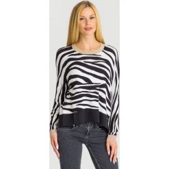 SWETER LIU JO. Szare swetry damskie Liu Jo, s, z aplikacjami, z materiału, bez rękawów, bez kaptura. Za 589,00 zł.