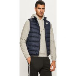 Adidas Performance - Bezrękawnik puchowy. Niebieskie płaszcze męskie adidas Performance, s, bez wzorów, z poliesteru, bez kaptura. Za 329,90 zł.
