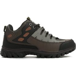 Brązowe Trapery Everyday. Pomarańczowe buty trekkingowe męskie marki Born2be, na sznurówki. Za 69,99 zł.