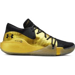 Under Armour Spawn Tenisówki Złoty. Żółte trampki męskie z materiału. Za 498,95 zł.