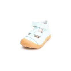 Pepino Girls Sandały Lani ice (średnie) - niebieski - Gr.Moda (6 - 24 miesięcy ). Niebieskie buciki niemowlęce Pepino, ze skóry, bez zapięcia. Za 249,00 zł.