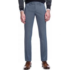 Spodnie STEFANO SMNS030093. Pomarańczowe spodnie męskie Giacomo Conti, m, bez wzorów, z elastanu, eleganckie. Za 299,00 zł.