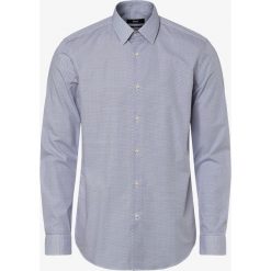 BOSS - Koszula męska – Isko, niebieski. Niebieskie koszule męskie Boss, m, bez wzorów, biznesowe, bez kołnierzyka, bez rękawów. Za 299,95 zł.