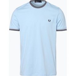 Fred Perry - T-shirt męski, niebieski. Niebieskie t-shirty męskie Fred Perry, m, z dżerseju. Za 179,95 zł.