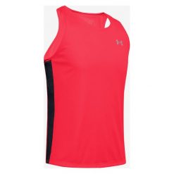 Under Armour Speed Stride Podkoszulek Czerwony. Czerwone podkoszulki męskie Under Armour, m, bez wzorów, z poliesteru, bez rękawów. Za 137,95 zł.