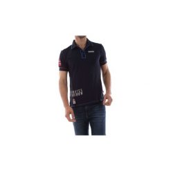 Koszulki polo z krótkim rękawem Napapijri ELIZE NP000IG0. Niebieskie koszulki męskie Napapijri, s, bez wzorów, polo, z krótkim rękawem, krótkie. Za 307,20 zł.