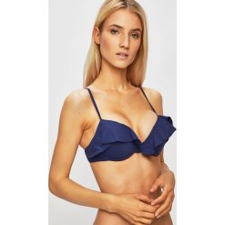 Pepe Jeans - Strój kąpielowy Estelle. Niebieskie stroje kąpielowe damskie Pepe Jeans, s, bez wzorów, z elastanu. Za 239,90 zł.