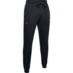 Under Armour Project Rock Spodnie dresowe Czarny. Czarne spodnie męskie Under Armour, xl, bez wzorów, z bawełny, rockowe. Za 309,95 zł.