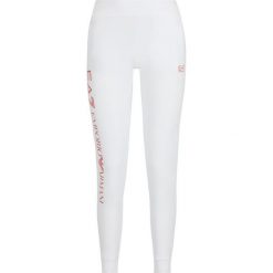 Spodnie dresowe EA7 Emporio Armani 8NTP87 TJ31Z 0192. Białe spodnie damskie EA7 Emporio Armani, xl, z elastanu. W wyprzedaży za 209,00 zł.