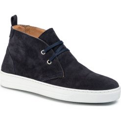 Sneakersy TRUSSARDI JEANS - 77A00258 U280. Niebieskie sneakersy męskie Trussardi Jeans, bez zapięcia. Za 599,00 zł.