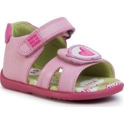 Sandały AGATHA RUIZ DE LA PRADA - 202901 A-Mist. Różowe sandały dziewczęce Agatha Ruiz de la Prada, ze skóry ekologicznej, bez zapięcia. Za 249,00 zł.