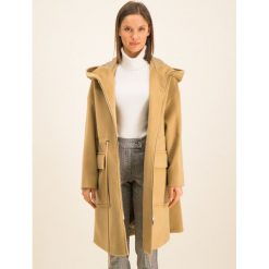Parka MAX&Co. 60145719. Pomarańczowe kurtki damskie MAX&Co., bez wzorów, z wełny, bez kaptura. W wyprzedaży za 1149,00 zł.
