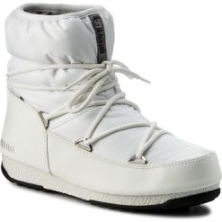 Buty zimowe damskie: Śniegowce MOON BOOT – W.E. Low Nylon Wp 24006200002 Bianco/Argento