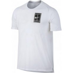 Nike Koszulka Tenisowa M Nkct Brthe Top Ss Bl Rb Wb L. Szare koszulki męskie Nike, m, bez wzorów, z klasycznym kołnierzykiem, bez rękawów, tenisowe, dri-fit (nike). W wyprzedaży za 129,00 zł.