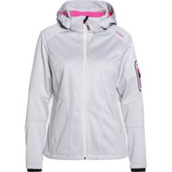 Kurtki sportowe damskie: CMP WOMAN JACKET ZIP HOOD Kurtka Softshell ice mel/hot pink